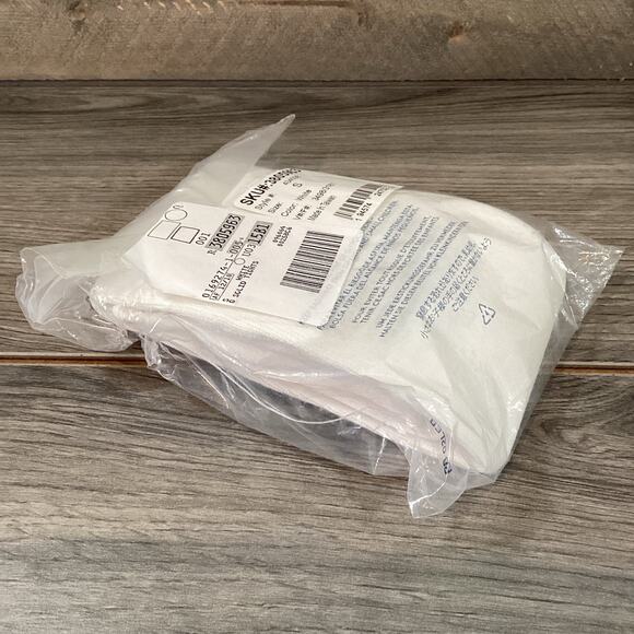 Lands End Girls Tights Size Small Solid White NEW Style #434598 - Picture 4 of 7